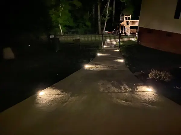 Sidewalk Outdoor Lighting Charlotte NC